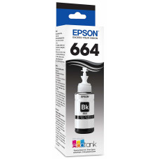 Refil de Tinta Epson Preto - T664120 - 70ml - L110, L120, L200, L210, L220, L300, L310, L350, L355, L365, L375 Refil de Tinta Epson Preto - T664120 - 70ml - L110, L120, L200, L210, L220, L300, L310, L350, L355, L365, L375