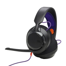 Headset Gamer JBL Quantum 250, Som Estéreo, Drivers 50mm, Conector 3.5mm, Microfone Boom Ajustável, Preto - QTUM250BLK