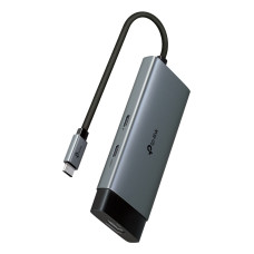 Hub TP-Link UH5020C 5 Portas (2x USB 3.0, 1x USB-C, 1x HDMI, 1x PD) - Preto
