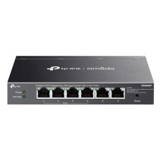 Switch 6 portas TP-LINK ES206GP GIGABIT Rack Case Metal C/4 Portas POE+ Switch 6 portas TP-LINK ES206GP GIGABIT Rack Case Metal C/4 Portas POE+