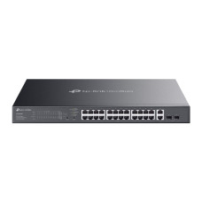Switch Gerenciável 28 Portas TP-LINK ES228GMP GIGABIT C/24 Portas POE+ C/2 Slots SFP Switch Gerenciável 28 Portas TP-LINK ES228GMP GIGABIT C/24 Portas POE+ C/2 Slots SFP