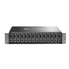 Chassi Rack 2U TP-LINK TL-MC1400 14 Slots P/Conversor de Mídia/Fibra C/Fonte Chassi Rack 2U TP-LINK TL-MC1400 14 Slots P/Conversor de Mídia/Fibra C/Fonte