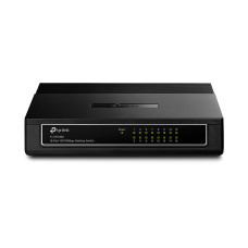 Switch 16 Portas TP-LINK TL-SF1016D 10/100Mbps Mesa/Parede (Ver. 7.0)