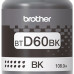 Refil de Tinta Brother Preto BTD60BK-T420W, T510W, T520W, T710W, T720DW, T820DW, T910DW, T4000DW, T4500DW