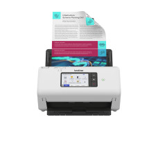 Scanner Brother ADS-4700W A4 (Wi-Fi/ Ehernet/ USB/ Duplex/ ADF) Branco Scanner Brother ADS-4700W A4 (Wi-Fi/ Ehernet/ USB/ Duplex/ ADF) Branco
