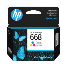 Cartucho de Tinta HP 668 Tricolor (7FP36VL)