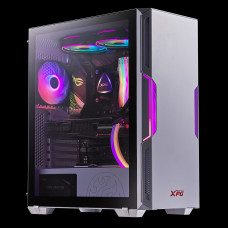 Gabinete Gamer Adata XPG Starker - Mid Tower, 1x Fan Vento ARGB, 1x Fan Vento, USB 3.0x2, Lateral Vidro - Branco Gabinete Gamer Adata XPG Starker - Mid Tower, 1x Fan Vento ARGB, 1x Fan Vento, USB 3.0x2, Lateral Vidro - Branco