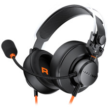 Headset Gamer Cougar VM410 Tournament, Conector 3.5mm, Drivers 53mm, Microfone Removível, Preto - CGR-P530-550