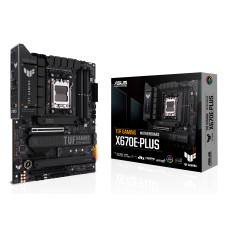 Placa Mãe Asus TUF GAMING X670E-PLUS (AM5/4xDDR5/DisplayPort/HDMI/M.2 /USB3.2/RGB)