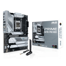 Placa Mãe Asus PRIME X670E-PRO WIFI Preto/Branco (AM5/4xDDR5/HDMI/DP/M.2/USB 3.2)