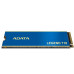 SSD Adata Legend 710 - 1TB, NVMe, M.2 2280, Leitura até 2400MB/s, Gravação até 1800MB/s, Dissipador