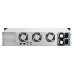 Storage NAS QNAP TS-873AeU-RP-4G-US 8 baias AMD Ryzen V1500B 2,2 GHz SO-DIMM DDR4 de 4 GB (1×4 GB, Max. 64 GB 2 × 32 GB)/2 x 2.5GbE RACK 2U