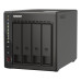 Storage QNAP 4-Baias TS-453E-8G - Intel Celeron J6412 2.6GHz (Quad-Core), 8GB DDR4,2x2.5GbE, 2xM.2, 2xPCI-E, Torre