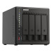 Storage QNAP 4-Baias TS-453E-8G - Intel Celeron J6412 2.6GHz (Quad-Core), 8GB DDR4,2x2.5GbE, 2xM.2, 2xPCI-E, Torre