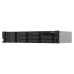 Storage QNAP 8-Baias TS-864eU-RP - Intel Celeron N5095, SODIMM DDR4 8GB, 2.5GbE (2), 5GbE (opc), 10GbE (opc), PCIe Gen3