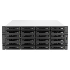 Storage QNAP 24+6 Baias TS-h3087XU-RP-E2378-64G Intel Xeon E-2378 2.6GHz 64GB DDR4, 2x10Gbe, 3xPCI-e, Redundante, Rack