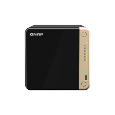 Storage QNAP TS-464-8G 4-Baias - Intel N5095, 8GB RAM, 2x M.2, 4X USB, 1X PCIE, 1X HDMI, 2X LAN 2,5 Gbe, Torre