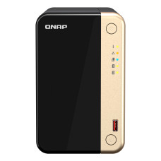Storage QNAP 2-Baias TS-264-8G - Intel Celeron N5095 2.9GHz (4C/4T), 8GB RAM, 2x2.5G, 2xM.2, Torre