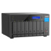 Storage QNAP 8-Baias TVS-h874T - Intel Core i7 12-Core/20 Threads, SODIMM DDR4 de 32GB (2 × 16GB), 2.5GbE (2), Thunderbolt 4 (2), PCIe Gen4 x16 (Ranhura 1), PCIe Gen4 x4 (Ranhura 2), USB 3.2 Gen 2 (1