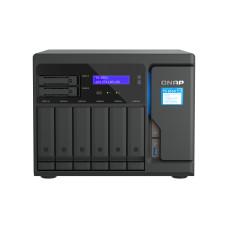 Storage QNAP 6+2-Baias TS-855X-8G - Atom C5125 2.8GHz (8-Core), 8GB DDR4, 2x2.5 Gigabit, 1 x 10GBASE-T, 2xPCIe, Torre
