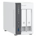 Storage QNAP 2-Baias TS-216G - ARM Cortex-A55 2.0GHz QuadCore 4GB DDR3 1xGigabit Ethernet 1x2.5 Gigabit Ethernet Torre