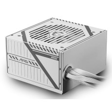 Fonte de Alimentação MSI MAG A650BNL White, 650W, 80 Plus Bronze, PFC Ativo, Com Cabo, Branco Fonte de Alimentação MSI MAG A650BNL White, 650W, 80 Plus Bronze, PFC Ativo, Com Cabo, Branco
