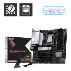 Placa Mãe MSI PRO B850M-P WIFI7 (AM5/4xDDR5/HDMI/DisplayPort/M2./USB 3.2) Placa Mãe MSI PRO B850M-P WIFI7 (AM5/4xDDR5/HDMI/DisplayPort/M2./USB 3.2)