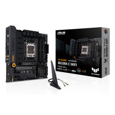 Placa Mãe Asus TUF GAMING B650M-E WIFI (AM5/4xDDR5/HDMI/DP/M.2/USB 3.2)