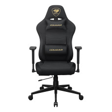 Cadeira Gamer Cougar Prime Gold, 120Kg, Preto e Dourado - CGR-PRM-GLB Cadeira Gamer Cougar Prime Gold, 120Kg, Preto e Dourado - CGR-PRM-GLB