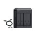 Unidade de expansão storage QNAP TR-004 4-Baias - USB 3.2 Gen 1 Tipo C, Torre