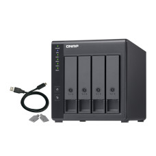 Unidade de expansão storage QNAP TR-004 4-Baias - USB 3.2 Gen 1 Tipo C, Torre