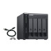 Unidade de expansão storage QNAP TR-004 4-Baias - USB 3.2 Gen 1 Tipo C, Torre