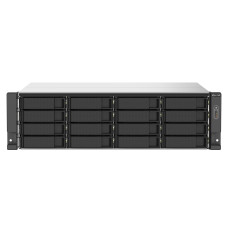 Storage QNAP 16-Baias TS-1673AU-RP - AMD Ryzen V1500B, 16GB DDR4, 2.5GbE (2), PCIe Gen3 x4 (2), Montagem em bastidor 3U Storage QNAP 16-Baias TS-1673AU-RP - AMD Ryzen V1500B, 16GB DDR4, 2.5GbE (2), PCIe Gen3 x4 (2), Montagem em bastidor 3U