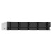 Storage QNAP 12-Baias TS-1273AU-RP-8G - Ryzen V1500B 2.2GHz (Quad-Core), 8GB DDR4, 2.5GbE x2, 2xPCI-E, Redundante, Rack