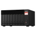 Storage QNAP 8-Baias TS-873A-8G-US - Ryzen V1500B 2.2GHz (Quad-Core), 8GB DDR4, 2x2.5GbE, 2xM.2, 2xPCI-E, Formato Torre