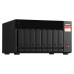 Storage QNAP 8-Baias TS-873A-8G-US - Ryzen V1500B 2.2GHz (Quad-Core), 8GB DDR4, 2x2.5GbE, 2xM.2, 2xPCI-E, Formato Torre