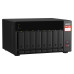 Storage QNAP 8-Baias TS-873A-8G-US - Ryzen V1500B 2.2GHz (Quad-Core), 8GB DDR4, 2x2.5GbE, 2xM.2, 2xPCI-E, Formato Torre