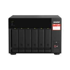 Storage QNAP 6-Baias TS-673A-8G - AMD Ryzen V1500B 2.2GHz (Quad-Core), 8GB DDR4, 2x2.5GbE, 2xM.2, 2xPCI-E, Torre