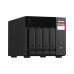 Storage QNAP TS-473A-8G 4-Baias - Ryzen V1500B 2.2GHz (Quad-Core), 8GB DDR4, 2 x 2.5G Ethernet, 2 x M.2, Torre