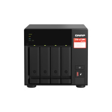 Storage QNAP TS-473A-8G 4-Baias - Ryzen V1500B 2.2GHz (Quad-Core), 8GB DDR4, 2 x 2.5G Ethernet, 2 x M.2, Torre
