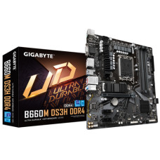 Placa Mãe Gigabyte B660M DS3H (LGA 1700/DDR4/HDMI/VGA/2xDisplayPort/M.2 Nvme/USB 3.2/USB-C/2.5Gbe)