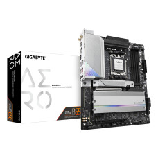 Placa Mãe Gigabyte B650 AERO G WIFI PRETO/BRANCO (AM5/4xDDR5/HDMI/USB 3.2/M.2)