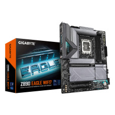Placa Mãe Gigabyte Z890 EAGLE WIFI 7 (LGA 1851/4xDDR5/USB4 TYPE-C/DP/M.2/2.5GbE) Placa Mãe Gigabyte Z890 EAGLE WIFI 7 (LGA 1851/4xDDR5/USB4 TYPE-C/DP/M.2/2.5GbE)
