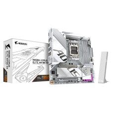 Placa Mãe Gigabyte B850M AORUS ELITE ICE WIFI6E (AM5/4xDDR5/HDMI/DP/M.2/USB 3.2)
