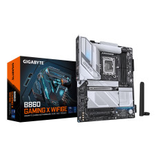 Placa Mãe Gigabyte B860 GAMING X WIFI6E (LGA 1851/4xDDR5/USB4/HDMI/DP/M.2/USB 3.2)