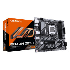 Placa Mãe Gigabyte B840M DS3H (AM5/4xDDR5/HDMI/DP/USB 3.2/M.2)