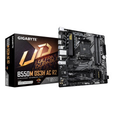 Placa Mãe Gigabyte B550M DS3H AC R2 WIFI (AM4/4xDDR4/HDMI/DisplayPort/USB 3.2/M.2)