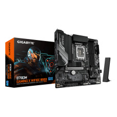 Placa Mãe Gigabyte B760M GAMING X WIFI6E GEN5 (LGA 1700/4xDDR5/HDMI/DP/M.2/USB 3.2)