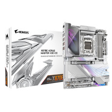 Placa Mãe Gigabyte X870E AORUS MASTER X3D ICE WIFI 7 (AM5/4xDDR5/HDMI/DisplayPort/M.2/USB 4) Placa Mãe Gigabyte X870E AORUS MASTER X3D ICE WIFI 7 (AM5/4xDDR5/HDMI/DisplayPort/M.2/USB 4)
