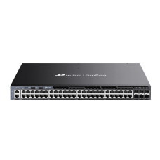Switch Gerenciável L3 48 Portas TP-LINK TL-SG6654XHP GIGABIT POE+ C/6 Slots SFP+ 10Gbps Switch Gerenciável L3 48 Portas TP-LINK TL-SG6654XHP GIGABIT POE+ C/6 Slots SFP+ 10Gbps